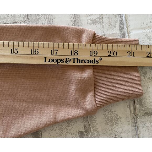 Homme Femme Pink Skeleton Hoodie Dusty Rose Full Zip Streetwear Graphic Zip Sz S - Picture 5 of 5